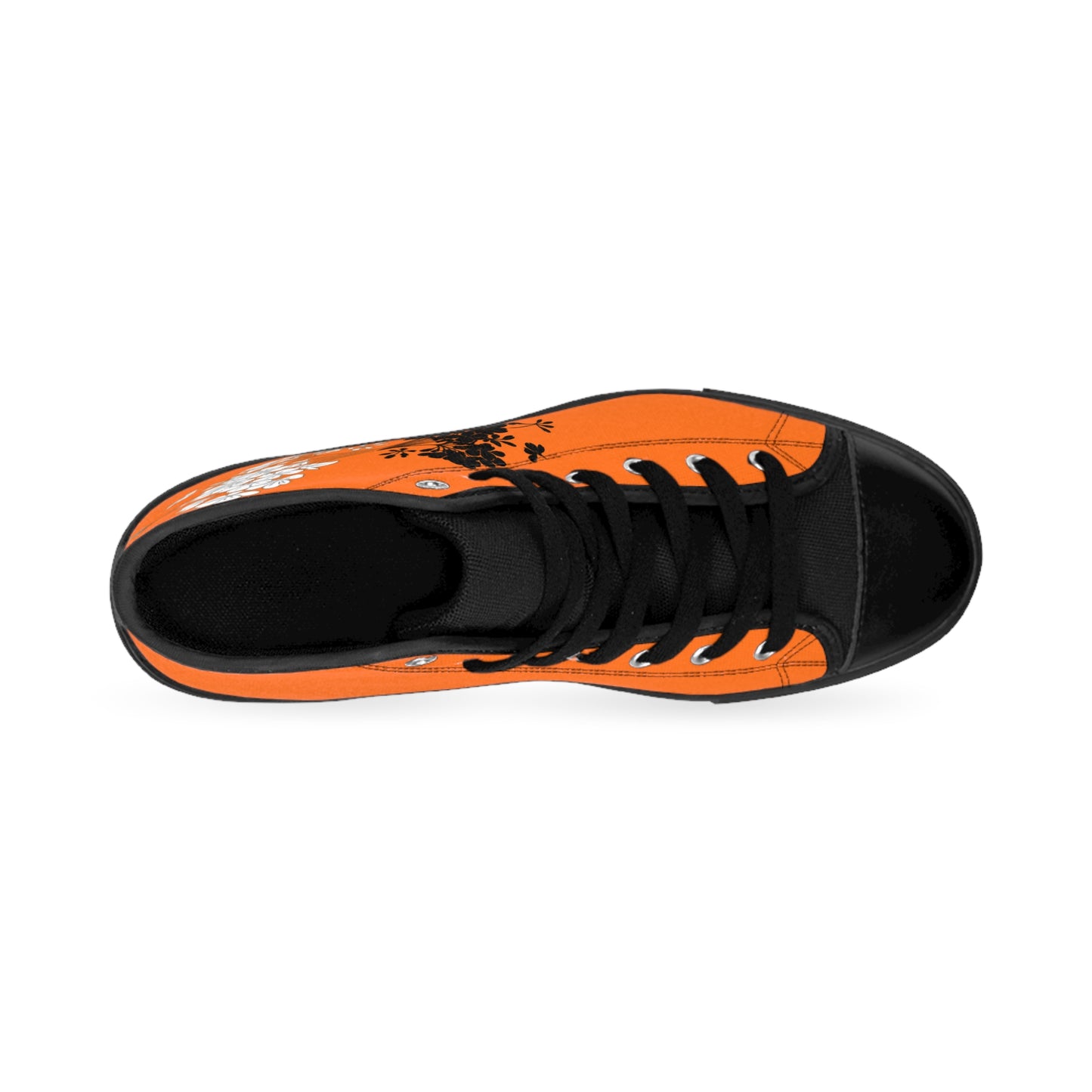 Floral Blaze High-Top Orangey