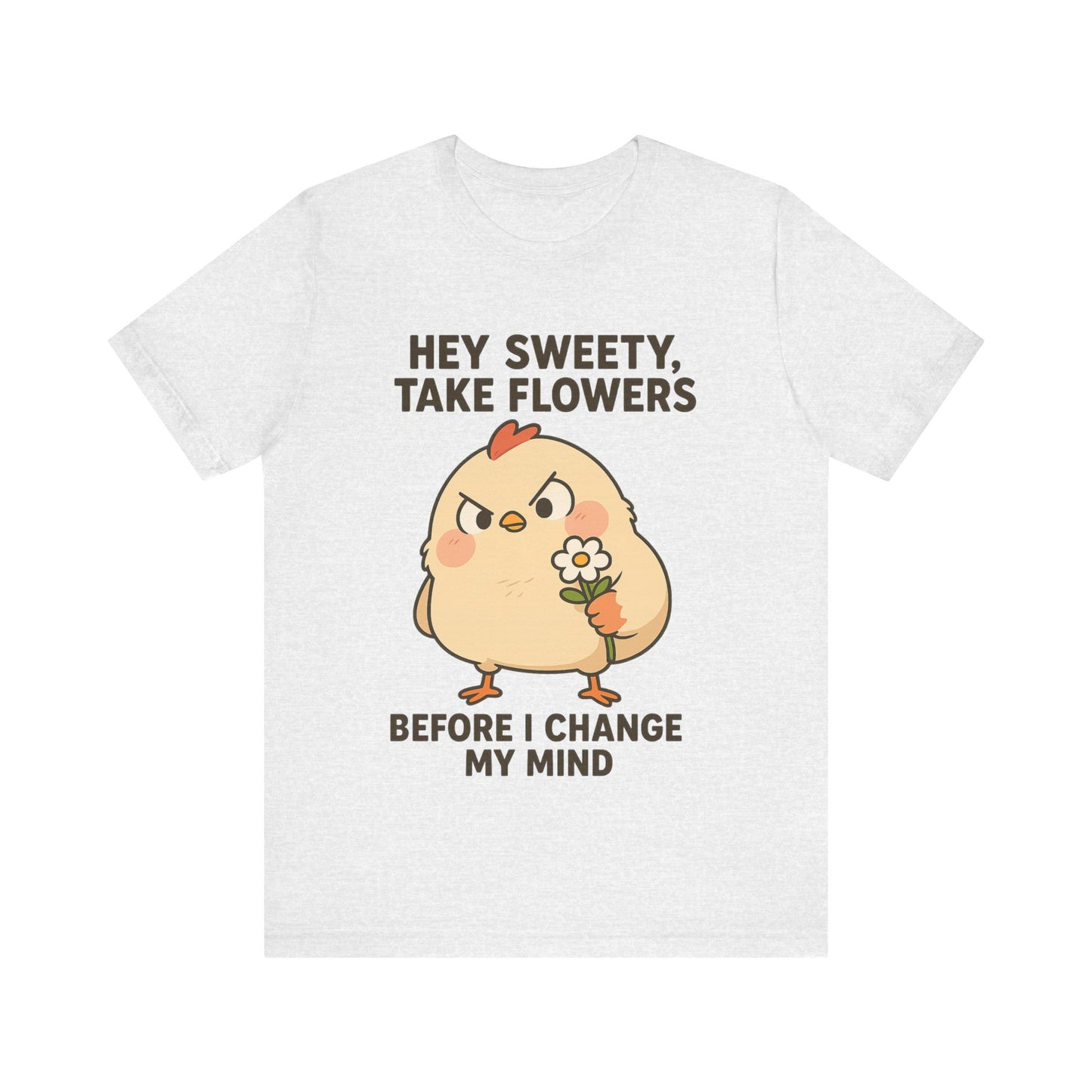 Cute Cartoon Chicken T-Shirt To Show Your Sweety