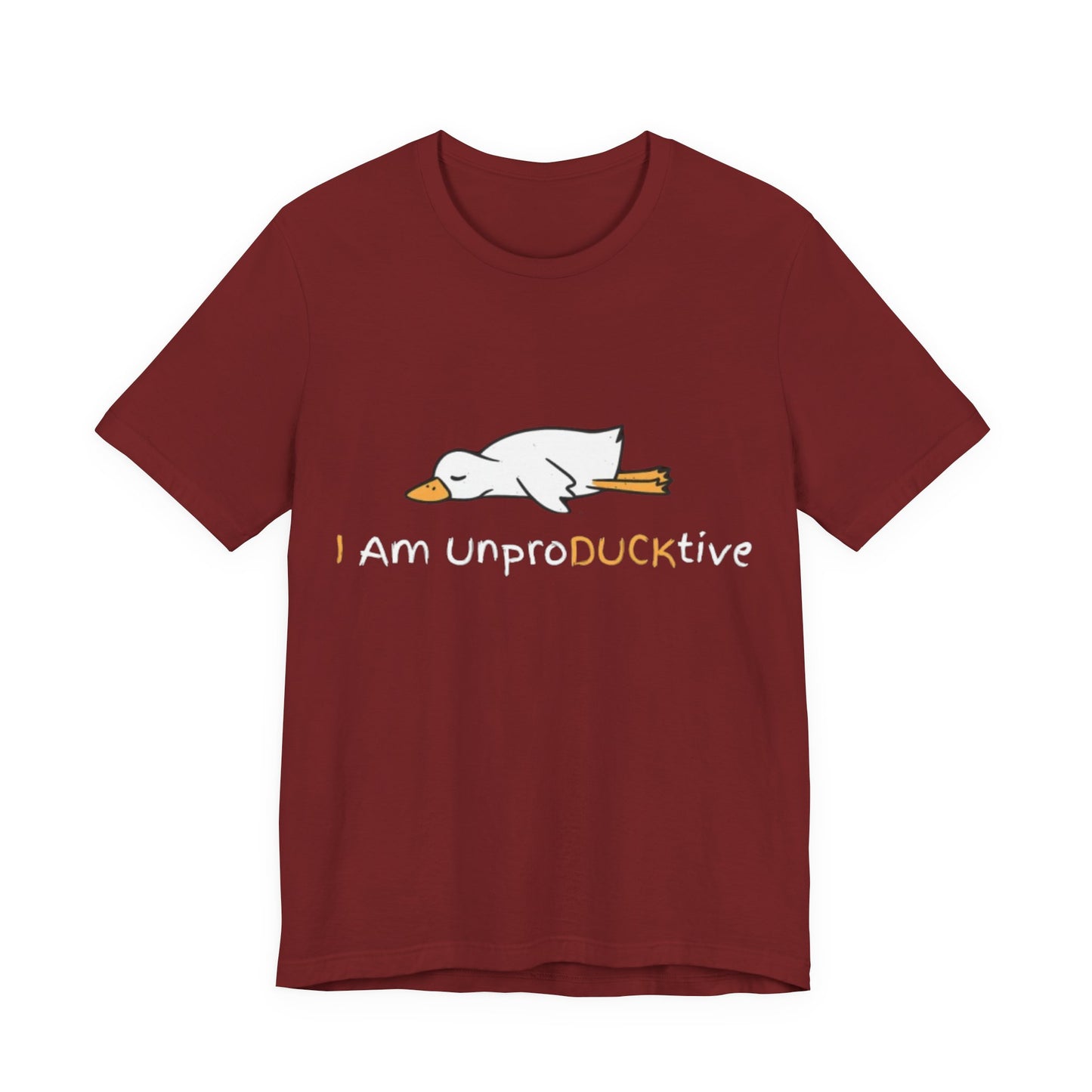 Unisex T-Shirt I Am UnproDUCKtive