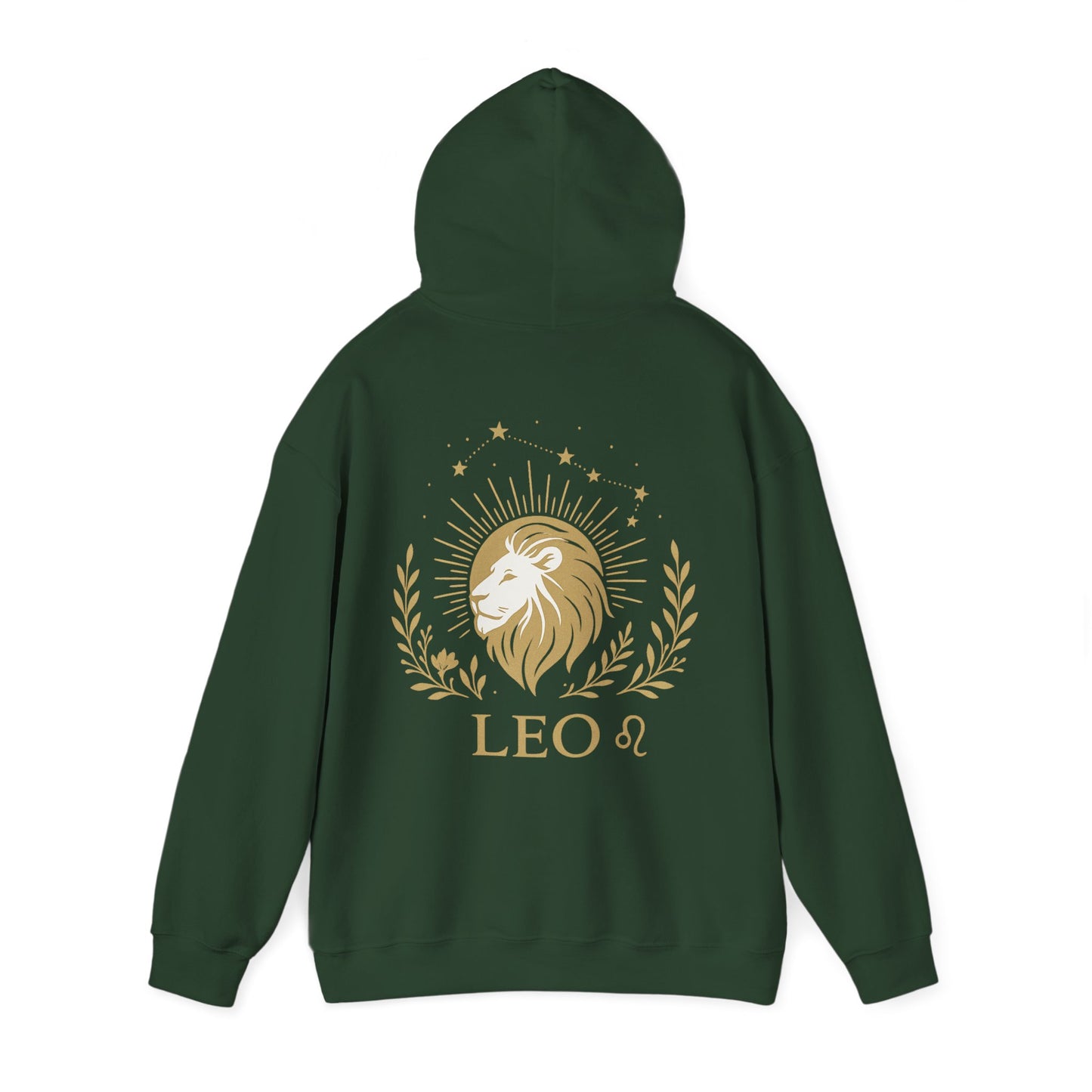 Personalized Golden Sun For Leo (Jul 23 – Aug 22)