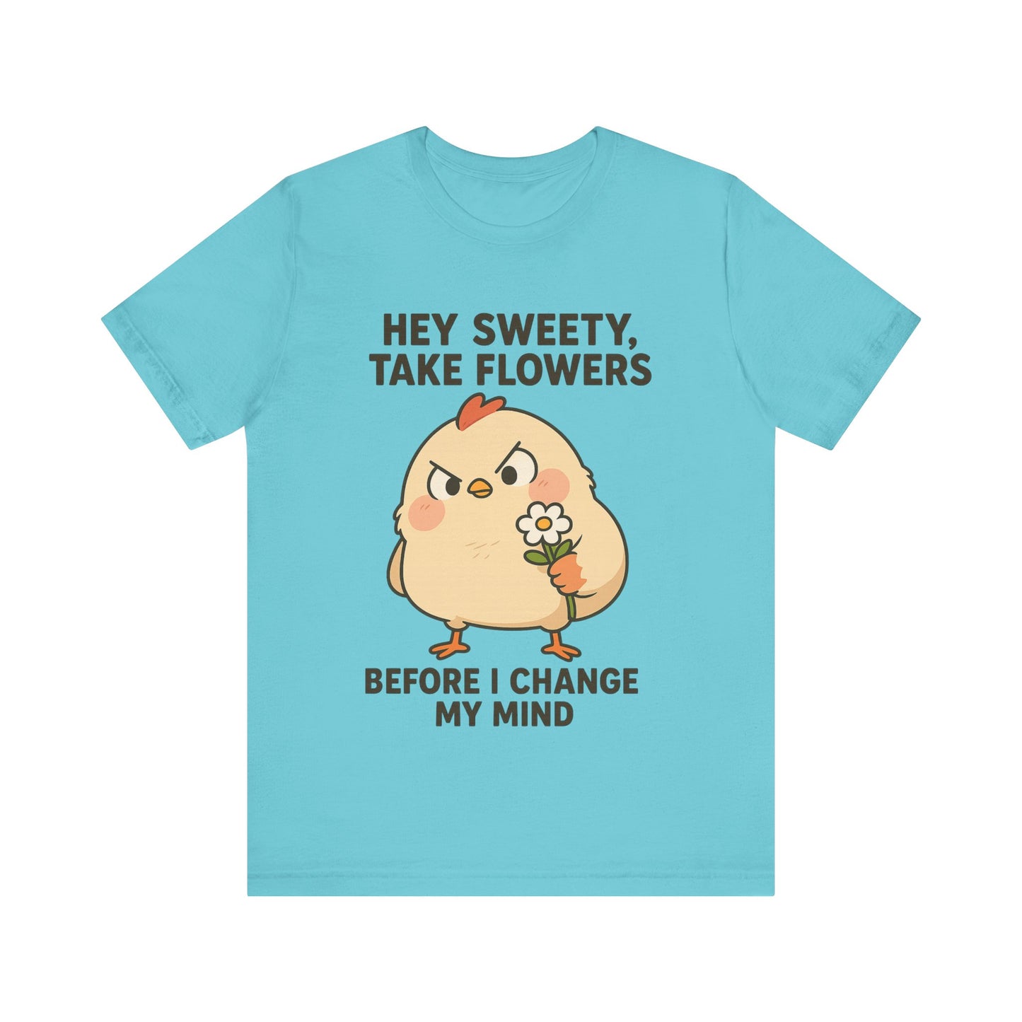 Cute Cartoon Chicken T-Shirt To Show Your Sweety