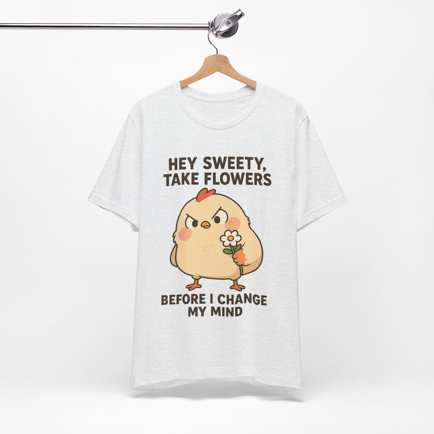 Cute Cartoon Chicken T-Shirt To Show Your Sweety