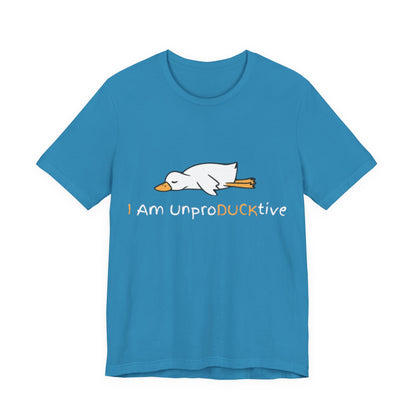 Unisex T-Shirt I Am UnproDUCKtive